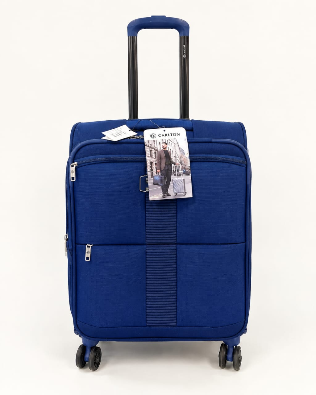 Carlton Newbury Plus Soft Top Trolley Bag - houseofluggage