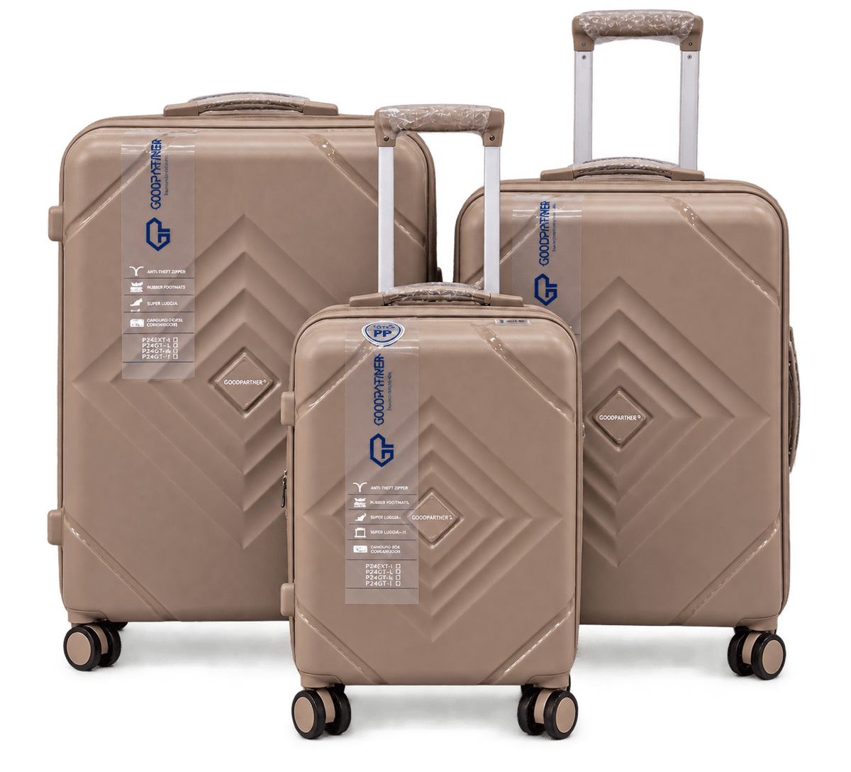 GOOD PARTNER LUGGAGE TROLLEY ARTICLE ROCK - houseofluggage