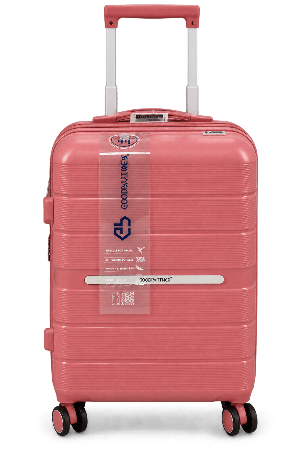 GOOD PARTNER SMALL HAND-CARRY TROLLEY ARTICLE ROCK - houseofluggage